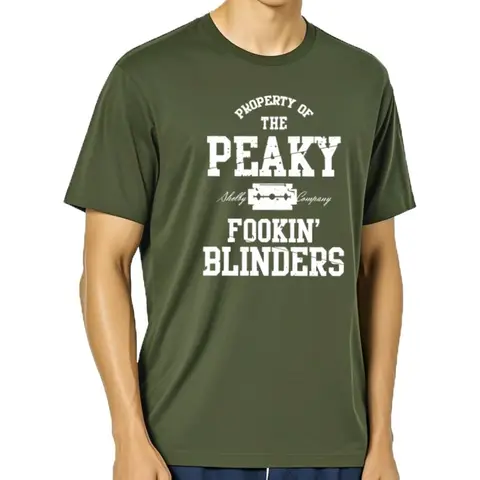 Camiseta divertida Fookin Shelby Bros para hombre, ropa deportiva de la mafia, nova camiseta The Peaky Blinder haraju