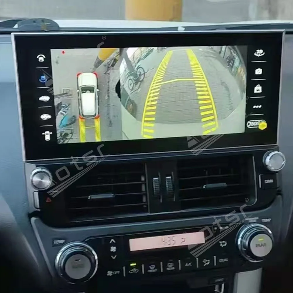 12.3 Inch  Auto Touch Screen For Toyota Land Cruiser Prado 2010-2013 Car Stereo Radio Carplay Multimedia Player GPS Navi Vehicle