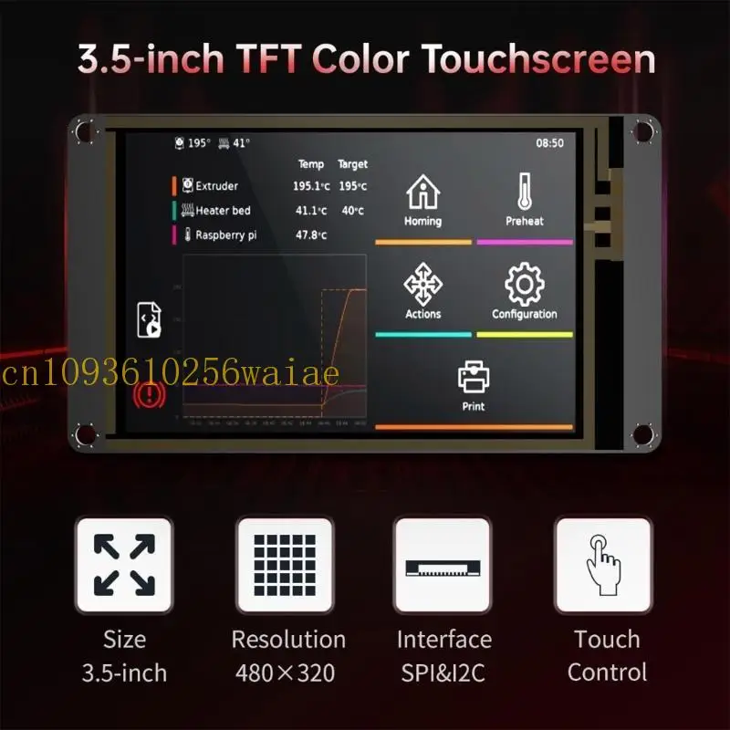 652F cho ender3 Máy in Nâng cấp bộ điều khiển clipperFirmware SKR Mini E3 v3.0 & BTT v1.2 & TFT35 SPI v2.1 & SFS v2.0