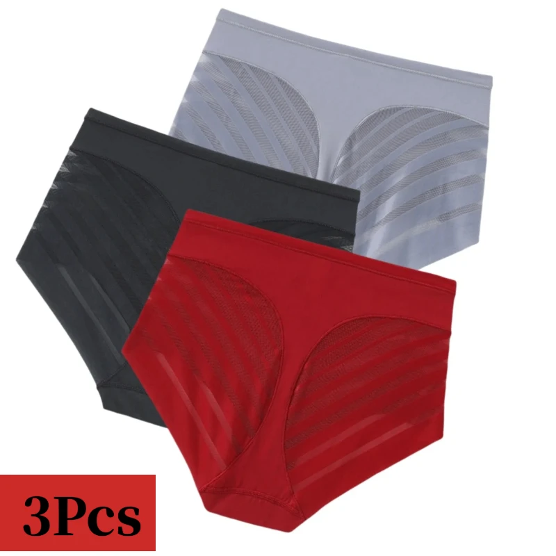 3-teiliges Set Shapewear-Hosen für Damen, enge Höschen, schlankmachende Shapewear, Damen-Unterwäsche in Übergröße, bequeme Höschen M-3XL
