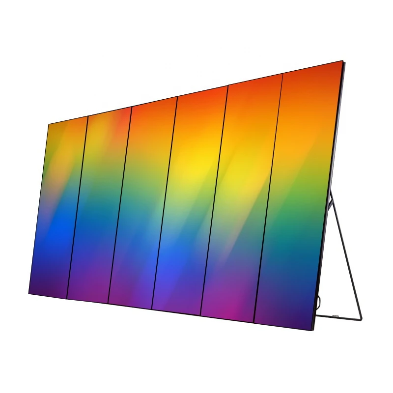 WiFi 4G Control P2.5 Indoor Floor Standing LED Mirror Screen Digital Signage Display LED Poster view 2