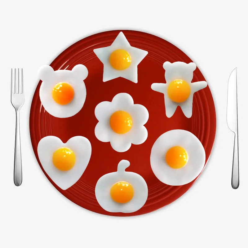 ​Anti-Stress Toys Multiple Styles Fried Eggs Squeeze Fidget Slow Rebound Toys Funny For Kids Adults Gift  1pcs J222
