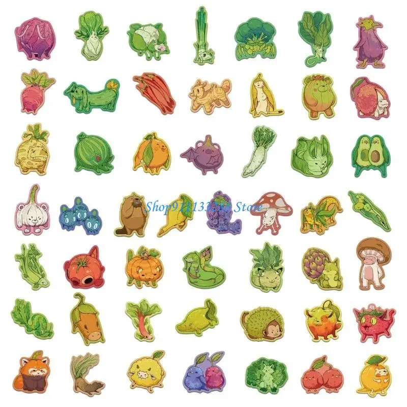 G88d 50Counts Sticker Animal Sticker Animal Sticker Autocar