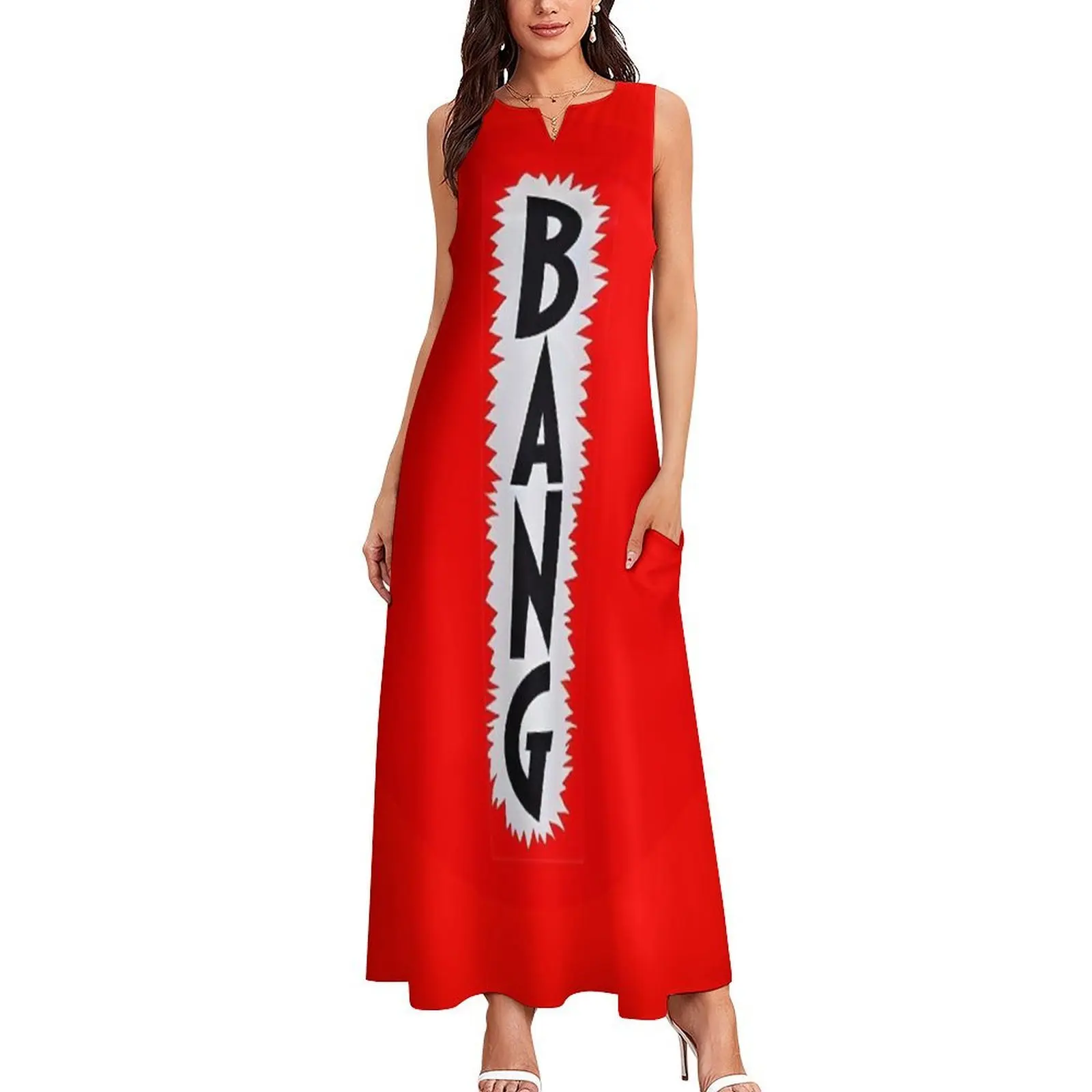 BANG - Beyoncé Bowl Banner Vestido largo ropa para mujer ropa de verano para mujer vestidos de cóctel vestidos de noche damas