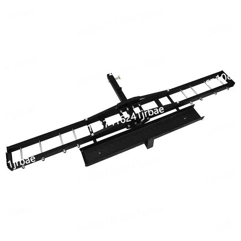 Heavy Duty Steel Motorcycle Bicycle Rack New Condition Anti-Tilt Locking Device Load Ramp Fits 2 Inch Tube