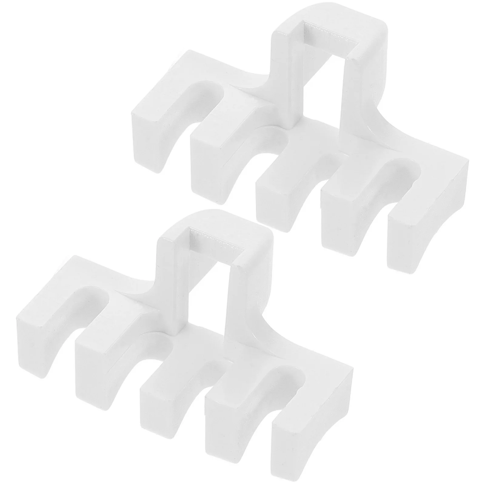 

2Pcs Badminton Racket Protective Adapter Fine Workmanship Stringing Machine Tool Increase Contact Surface Pressure Distribution