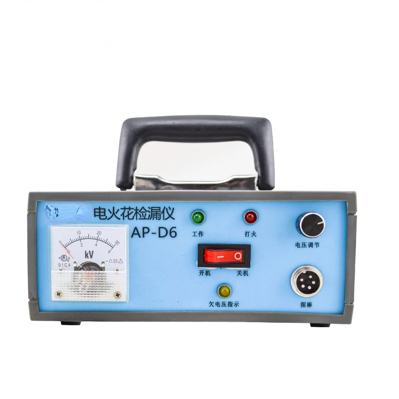 

AP-D8 DC EDM Leak Detector Pipe Digital Display Anti-Corrosion Coating Electric Spark Detector High and Low Voltage Rod