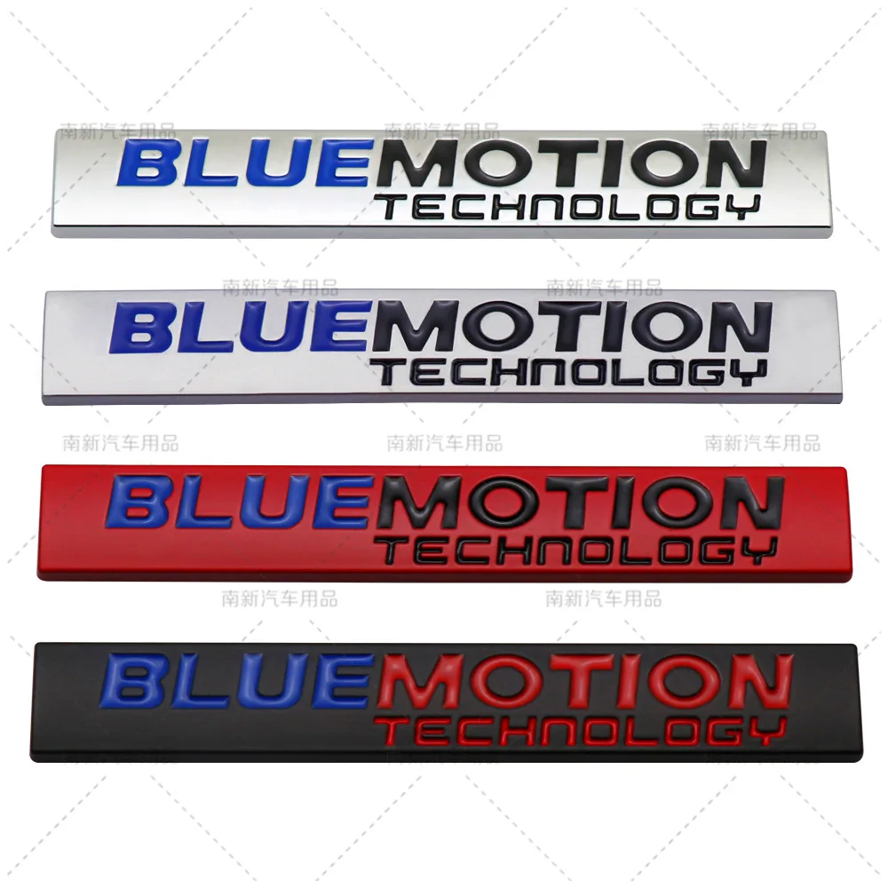 BLUEMOTION label is suitable for Volkswagen's new Magotan CC Sagitar Golf 6 blue drive tail label car sticker emblem