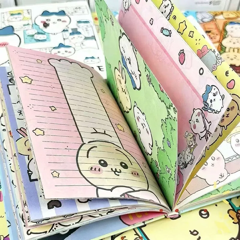 Chiikawa Periphery Good-looking Usagi Thickened A5 Soft Shell Full Color Painted Student Notebook Cute Printed Ledger Notebook - view 6