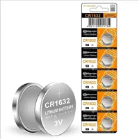 CR1632 3V Lithium Batteries - Ideal for Calculators and More