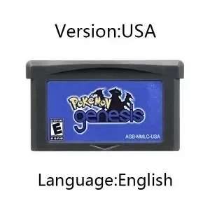 Pokemon-serie GBA-gamecartridge Sweet FireRed Rocket Unbound Radical Red Gaia Quetzal voor GBA