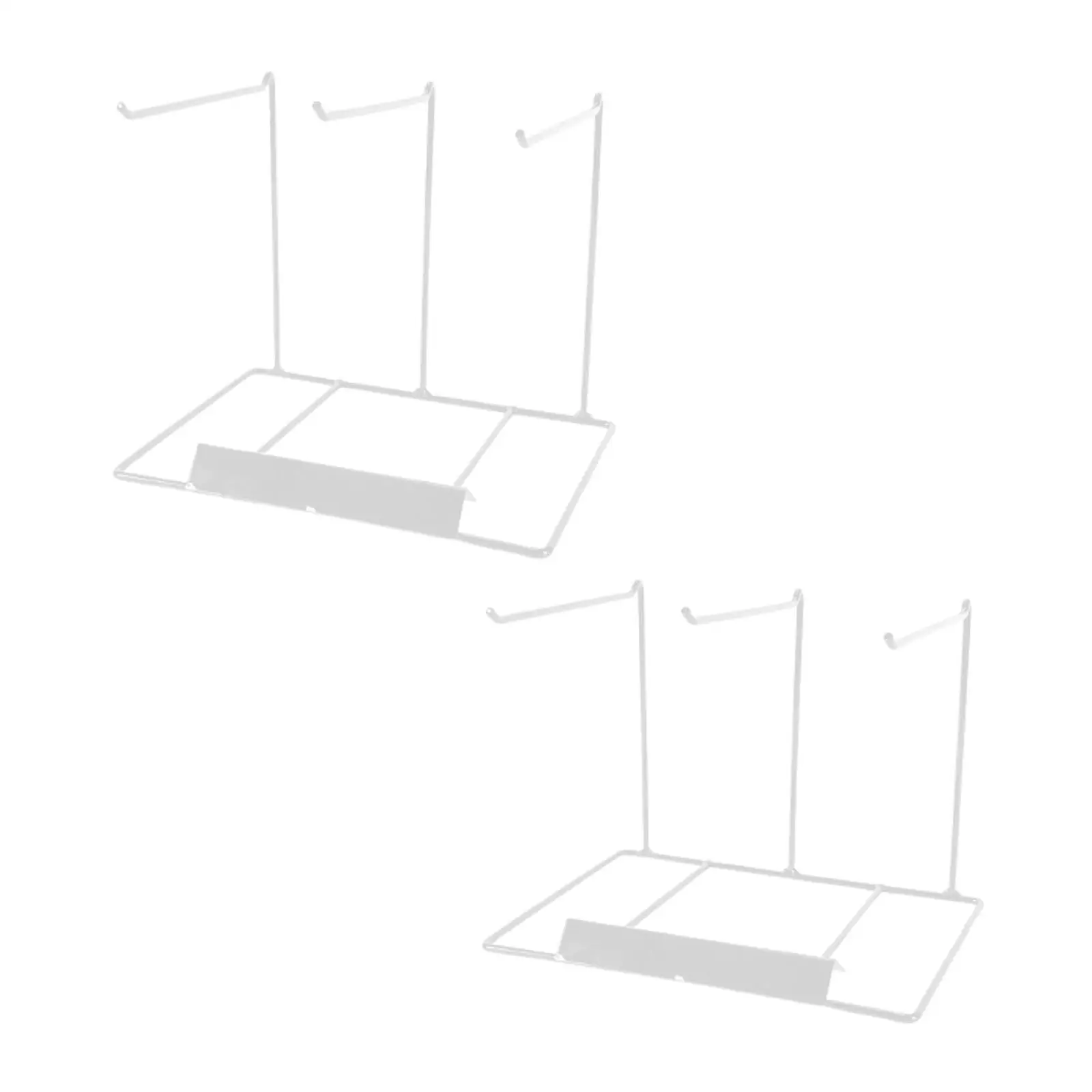 Supporto per organizzatore di gioielli Supporto decorativo per gioielli di moda in metallo da tavolo per bigiotteria con ciondolo, portachiavi, collana, gingillo