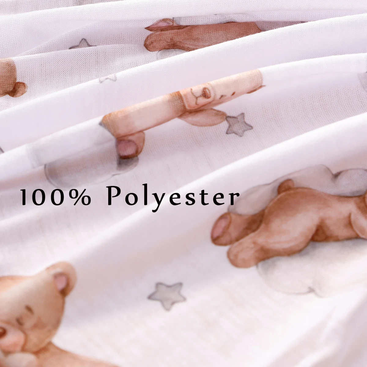 Elinfant 100% Polyester Baby Swaddle Blanket,Soft Newborn Infant Sleeping Quilt,Cozy Baby Bath Towel,Nursing Cover