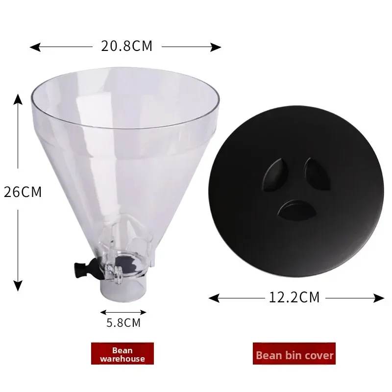 Bean Bin Grinding Hopper Suitable for Mazzer 900N/HC600 Coffee Grinder Accessory Tools