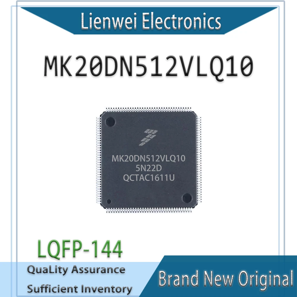 

100% New MK20DN512VLQ10 MK20DN512VLQ MK20DN512 IC MCU Chipset LQFP-144