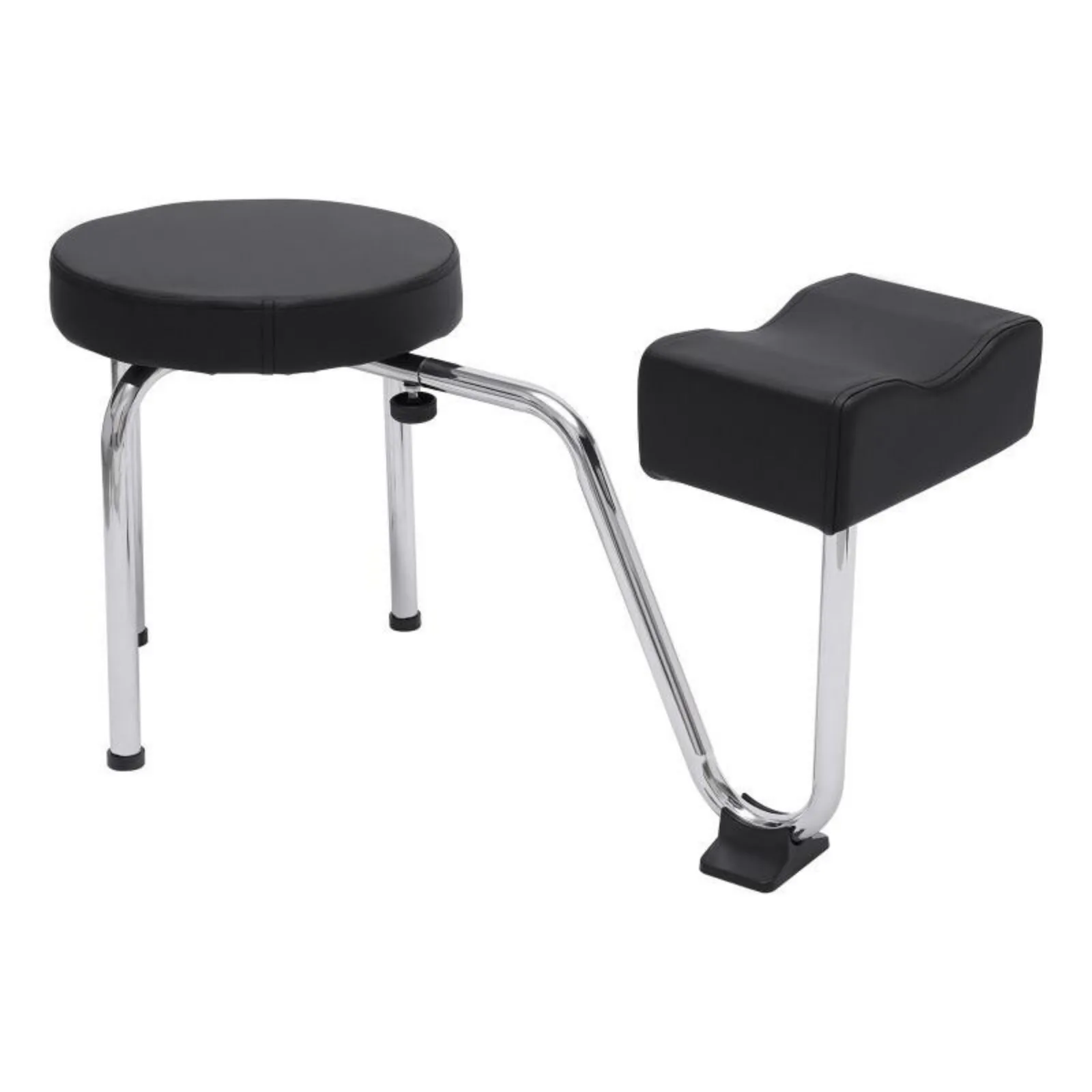 Adjustable Stool Salon Spa Pedicure Stool Foot Rest Stool Chair Height Length