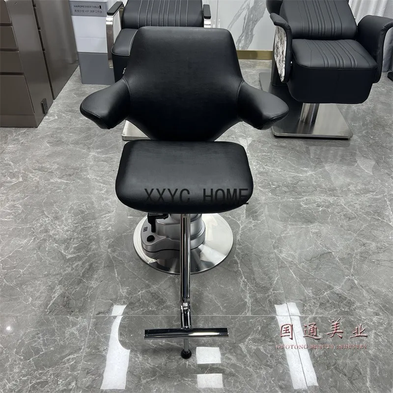 

Barber Shop Hair Cutting Electric Lifting Rotating Hairdressing Chair Hair Barber Chair