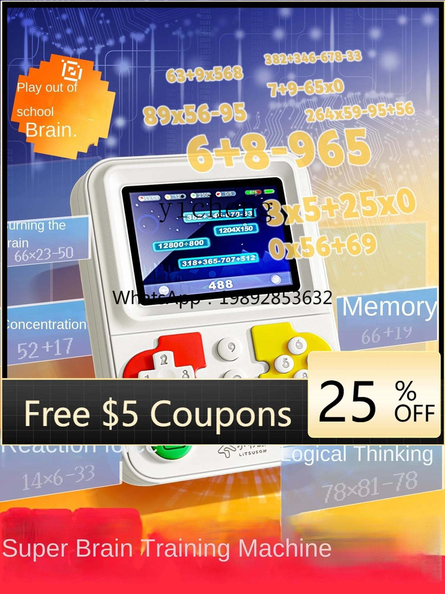 

ZZ Popular Children's Toys Boys and Girls 8 to 12 Years Old Birthday Gift Intelligence Brain Development