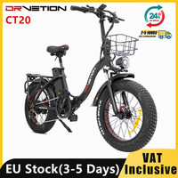 EU Stock Drvetion CT20 Electric Bicycle 750W Motor 48V 10Ah/15Ah/20Ah Battery Up To 45km/h Speed Fat Tire E-Bike