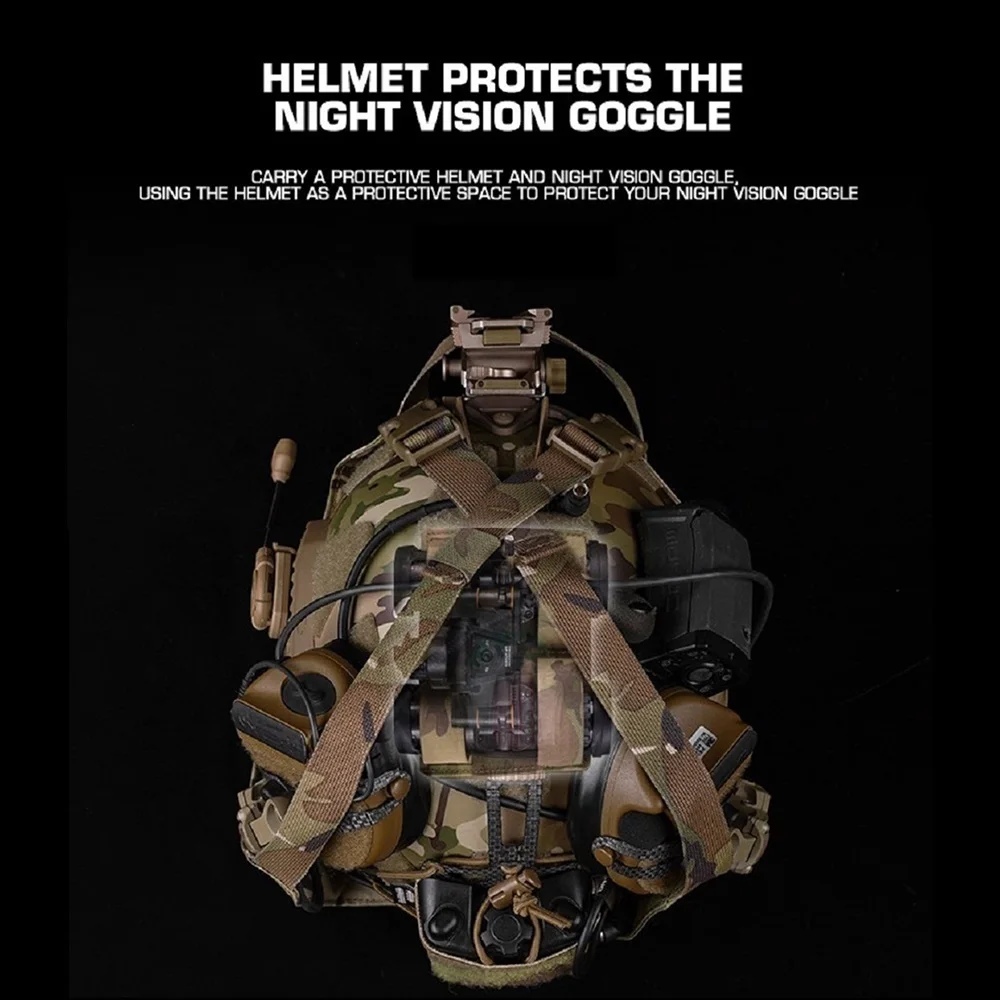 Tactical Helmet Storage Bag Rapid Deployment Helmet Pouch Airsoft Paintball Helmet Bag Pack Multi-Purpose Molle Carrying Pouch