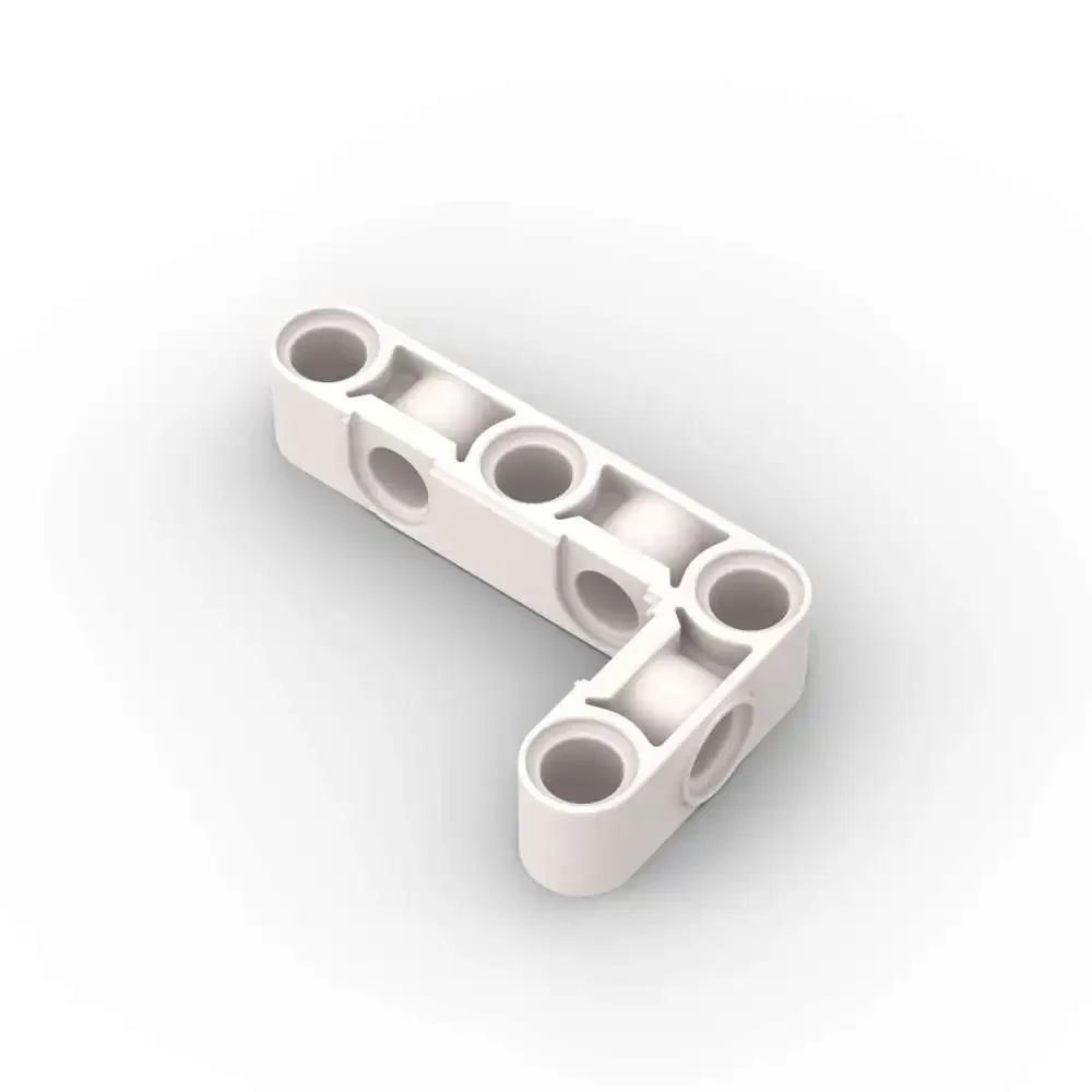 MOC 10PCS Part Brick 2477 L-Shaped 3x5 Liftarm Perpendicular Holes Building Blocks Set Bent Thick Particle DIY Toy Children Gift
