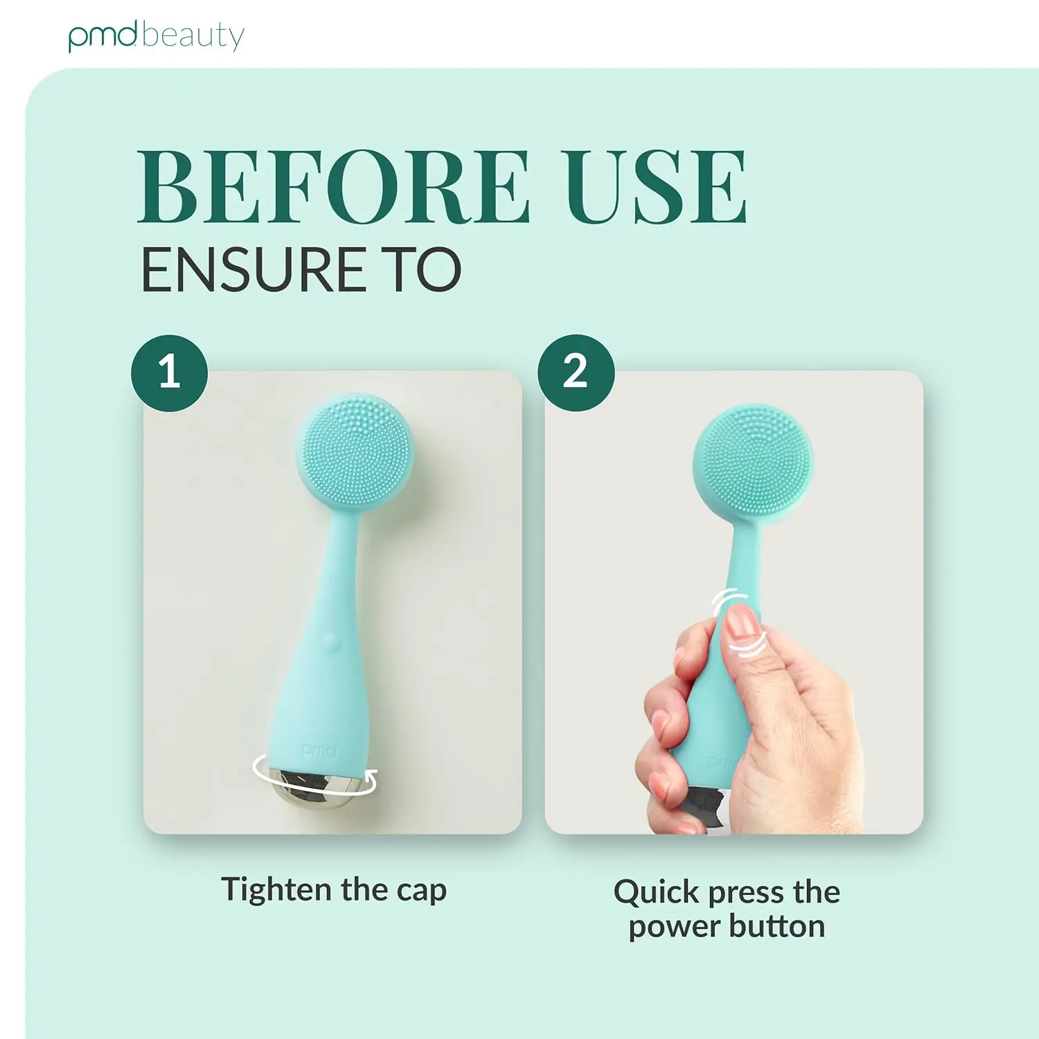 Smart Facial Cleansing Device with Silicone Brush & Anti-Aging Massager for Deep Clean Skin