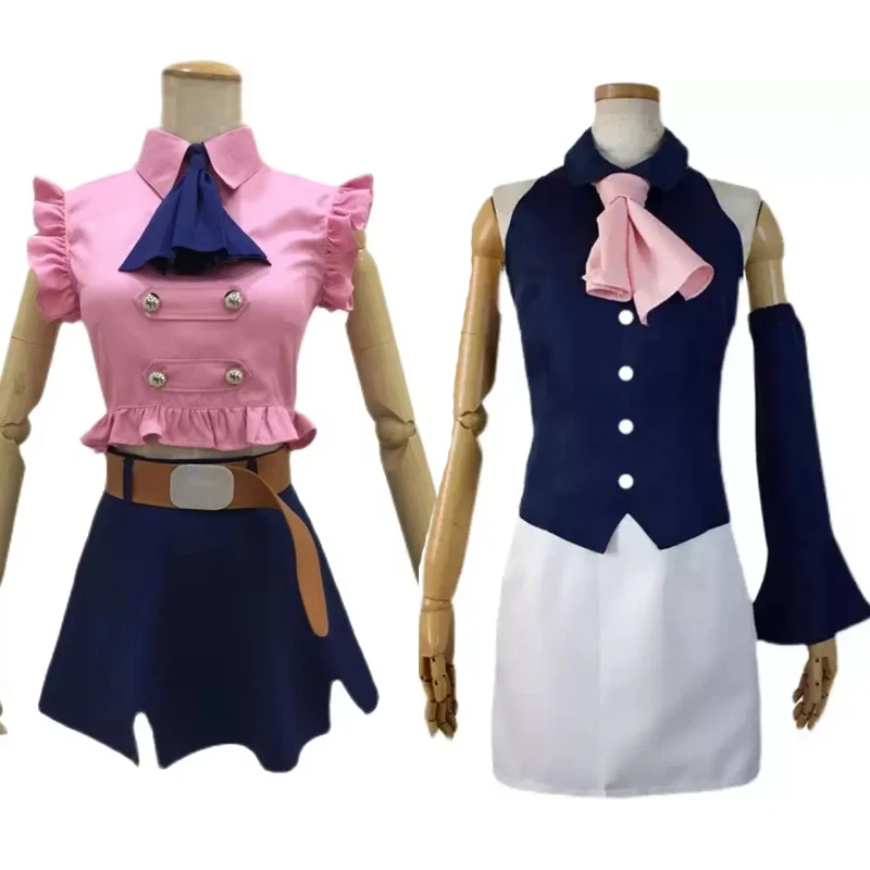 

Аниме Deadly Elizabeth Liones ПЛАТЬЕ Косплей Костюм Униформа Костюм Одежда на заказ