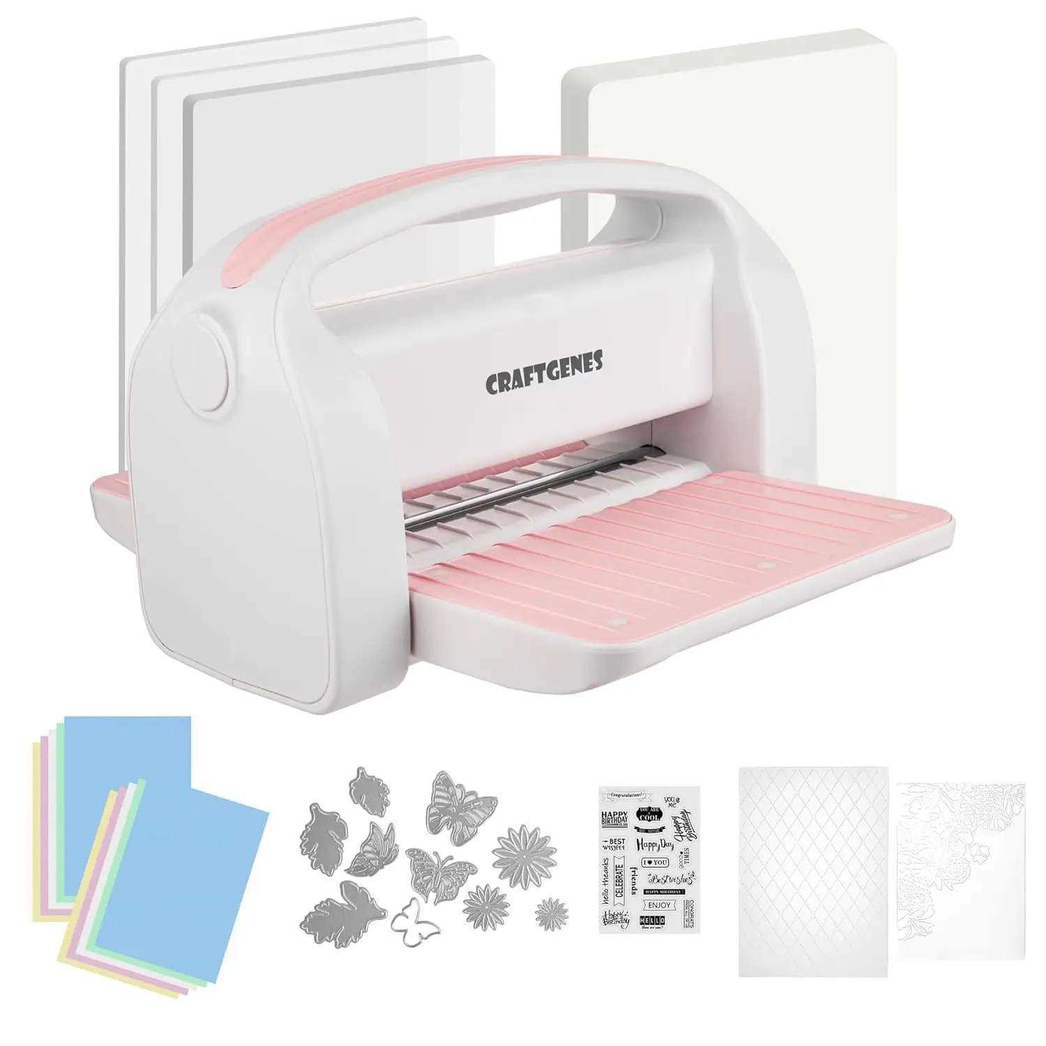 

Manual Die Cutting Machine and Embossing Machine 9 Opening Size for Cardmaking Scrapbooking and DIY Crafts Foldable Complete