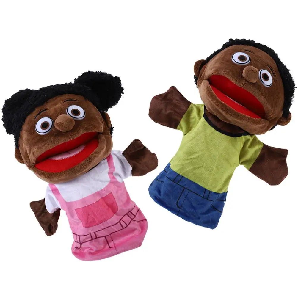 

2Pcs Family Play Storytelling Toy Figure Cartoon Kids Family Storytime Hand Puppet Hand Puppet Birthday Gift