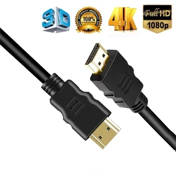 HDMI 케이블 4K 60HZ, HDMI 수-수 케이블, UHD 삼성 TV, 모니터, PS4/3, Xbox One용 고속 18Gbps HDMI 2.0 케이블.
