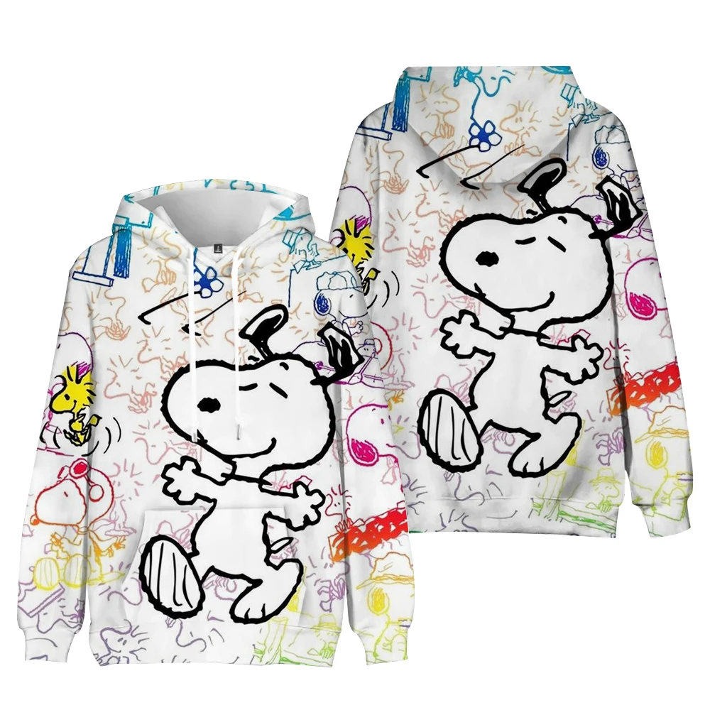 Snoopy Cartoon Women Sweatshirts Fashion Streetwear Hoodie Music Lover Gift Cartoon Snoopy Street Style Women Sweatshirt Hoodies