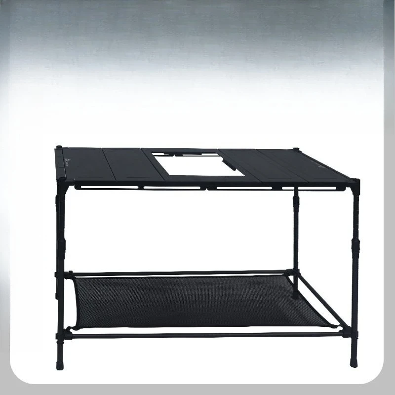 

Carbon fiber table outdoor folding portable multi-functional combination set