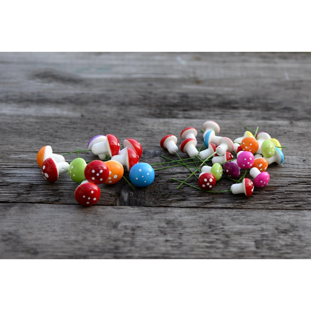 

20 Pcs Simulation Foam Mushroom Miniature Garden Accessories Mushrooms for Fairy