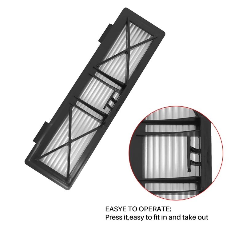 Sweeper accessories5-Arm Side Brush Main Roller Brush HEPA Filter for D7 D3 D4 D5 D6 Connected D70-D85 Spare Parts Vacuum