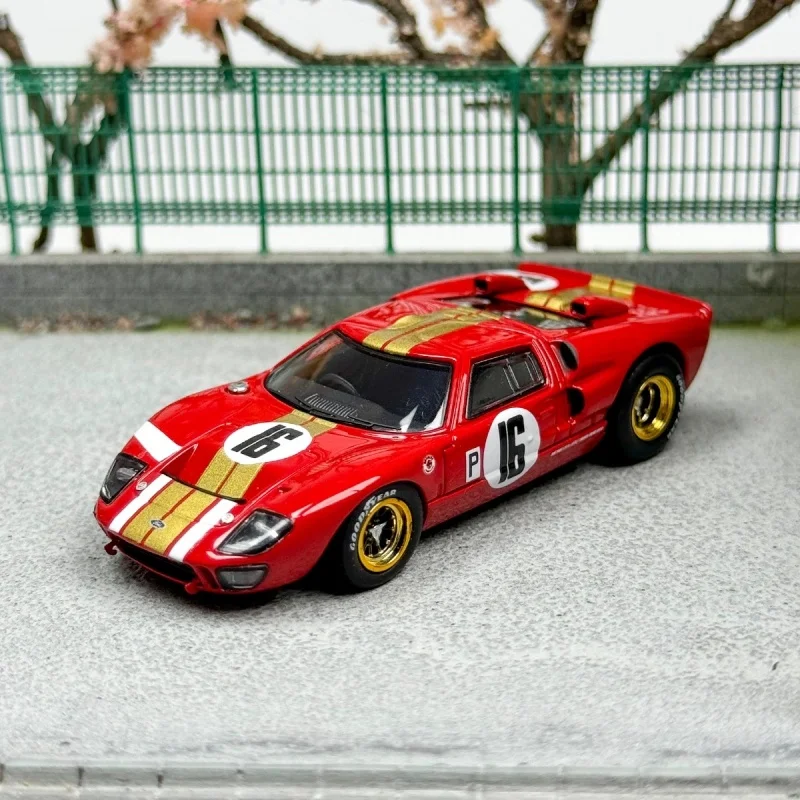 ZOOM 1:64 Ford GT40 Mk II LeMans Racing simulation alloy car model