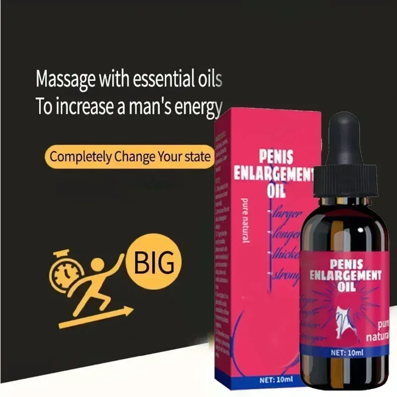 Nuovo pene africano ispessimento crescita Big Dick aiuta la potenza ingrandimento erezione migliora l'olio maschile Gel del sesso ingrandimento Delay Oils92