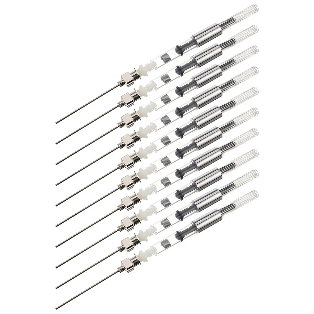 

10pcs Fountain Pen Ink Absorber Premium Refill Tool For School Office Supplies Steel Nib Pen Ink Device Student Stationery