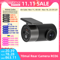 70mai Rear Cam RC06 for 70mai 4K Dash Cam 70mai A800 4K Car DVR Rearview cam 70mai Pro Plus+ for A800S & A500S