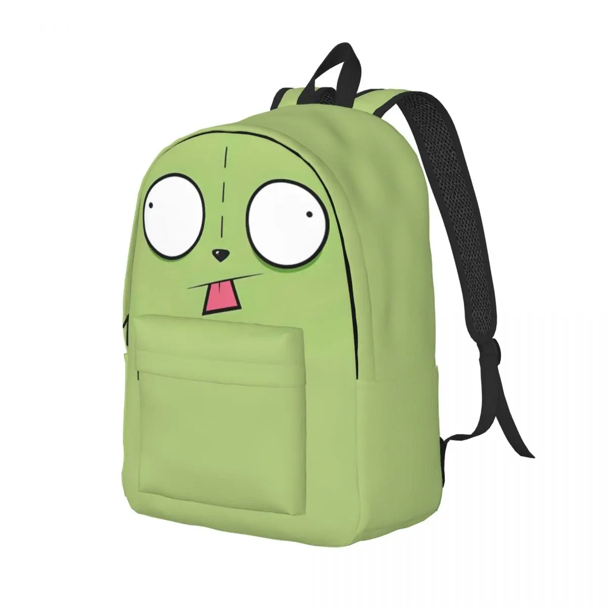 Invader Zim Gir Face Backpack for Men Women Casual High School Business Daypack Laptop Canvas Bags Gift
