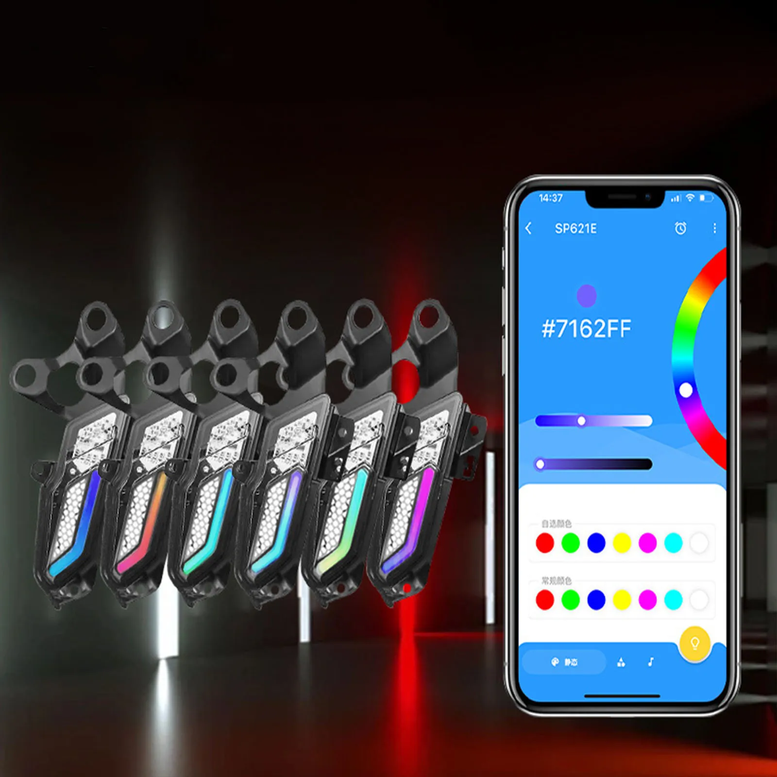 

Комплект передних светодиодных поворотников для мотоциклов Yamaha XMAX 300 X-MAX 250 ABS XMAX300 XMAX250 2023 2024 2025