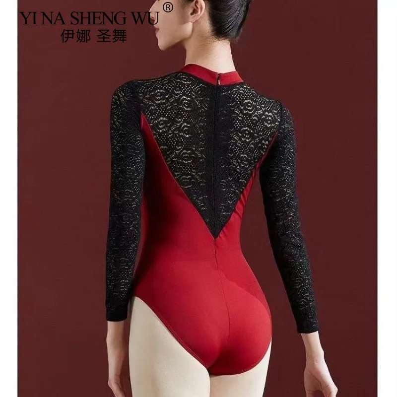 leotardo-de-ballet-para-mujer-manga-larga-encaje-en-la-espalda-cuello-levantado-traje-de-actuacion-de-baile-para-adultos-ropa-de-baile-de-bailarina-diseno-elegante