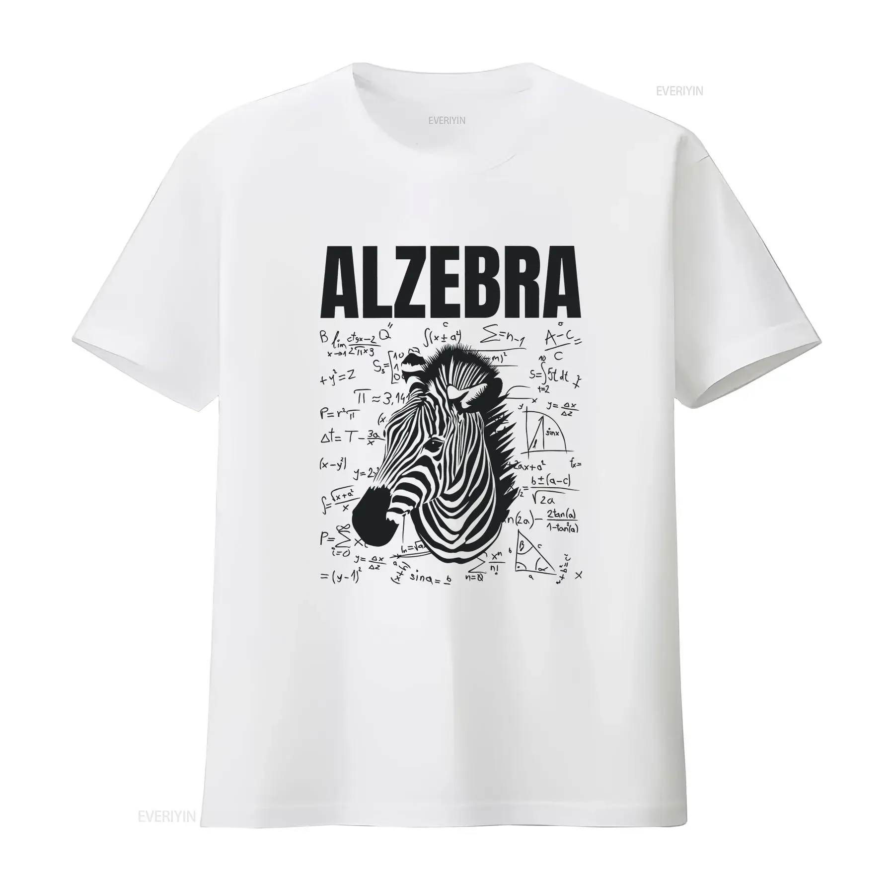 Algebra Teacher T Shirt Funny Math Appreciation vintage Washed fashion homme Soft Casual Top For Everyday Wear Stretched