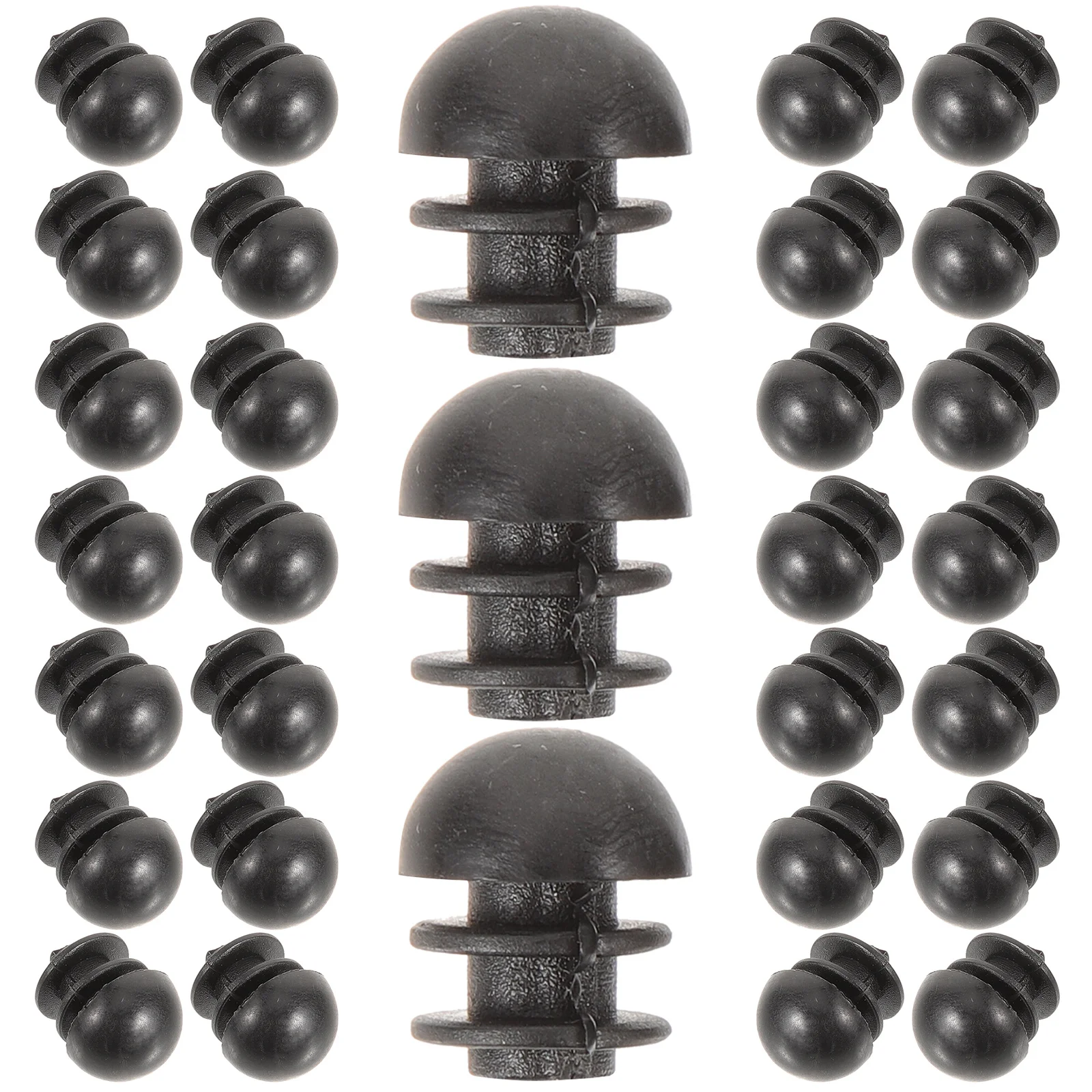 

100pcs Round Head Plug 13Mm Plastic Hole Plugs For Furniture Cabinet Button Caps Screw Hole Covers Wood Plug Stoppers Hardware