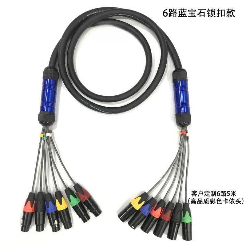 cavo-snake-xlr-multicanale-a-6‑8‑12‑16-poli-cavo-audio-per-microfono-multicore-per-trasmissione-del-segnale-sonoro-sul-palco-accessorio