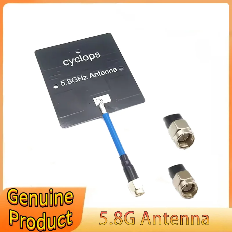 5.8G 14dBi High Gain Directional Patch Antenna RP-SMA/SMA for Fixed-Wing RC FPV Receiver Drone Quadcopter Multicopter