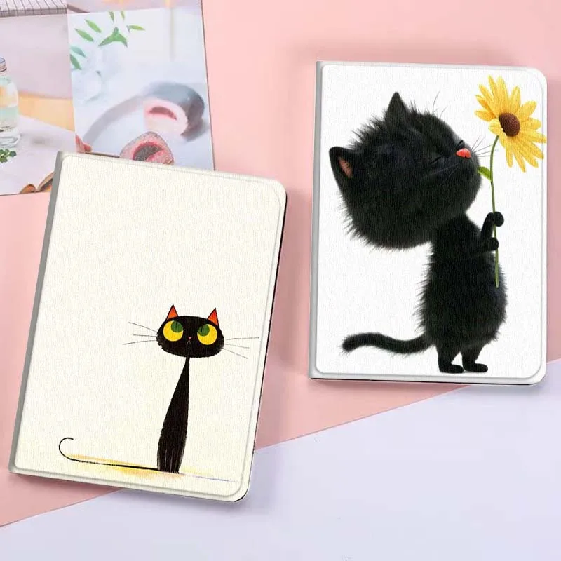 

Популярный чехол для планшетов с мультяшным котом для Xiaoxin Lenovo Tab Pad K11 K10 M10 P11 3rd Plus Pro Legion Y700 Y900 Gen4 2, подарок