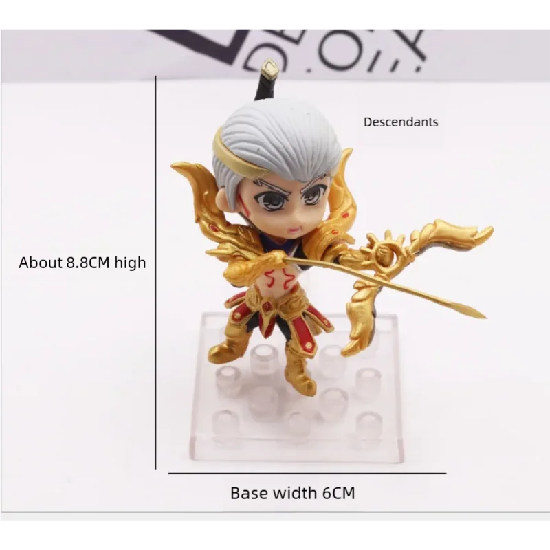 Son Gokū Monkey King ตุ๊กตาอุปกรณ์เสริม Li Bai Zhuge Liang Zhao Yun ตุ๊กตาหุ่นรถอุปกรณ์เสริม