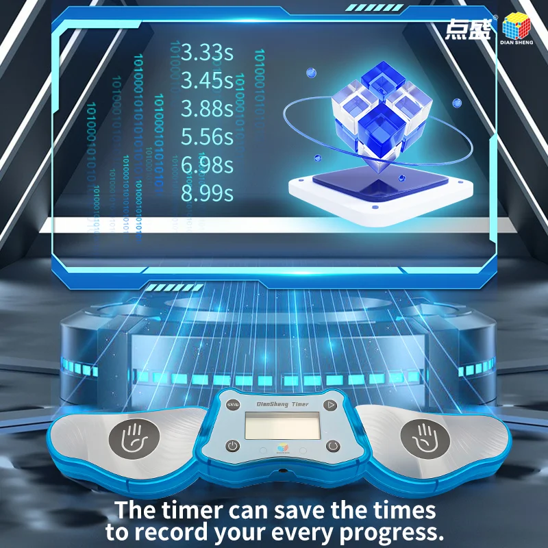 [JudyCube] Diansheng Timer Magic Cube Speed Timer Connect To Computer Puzzle Cubo's Timer Professional Competitions