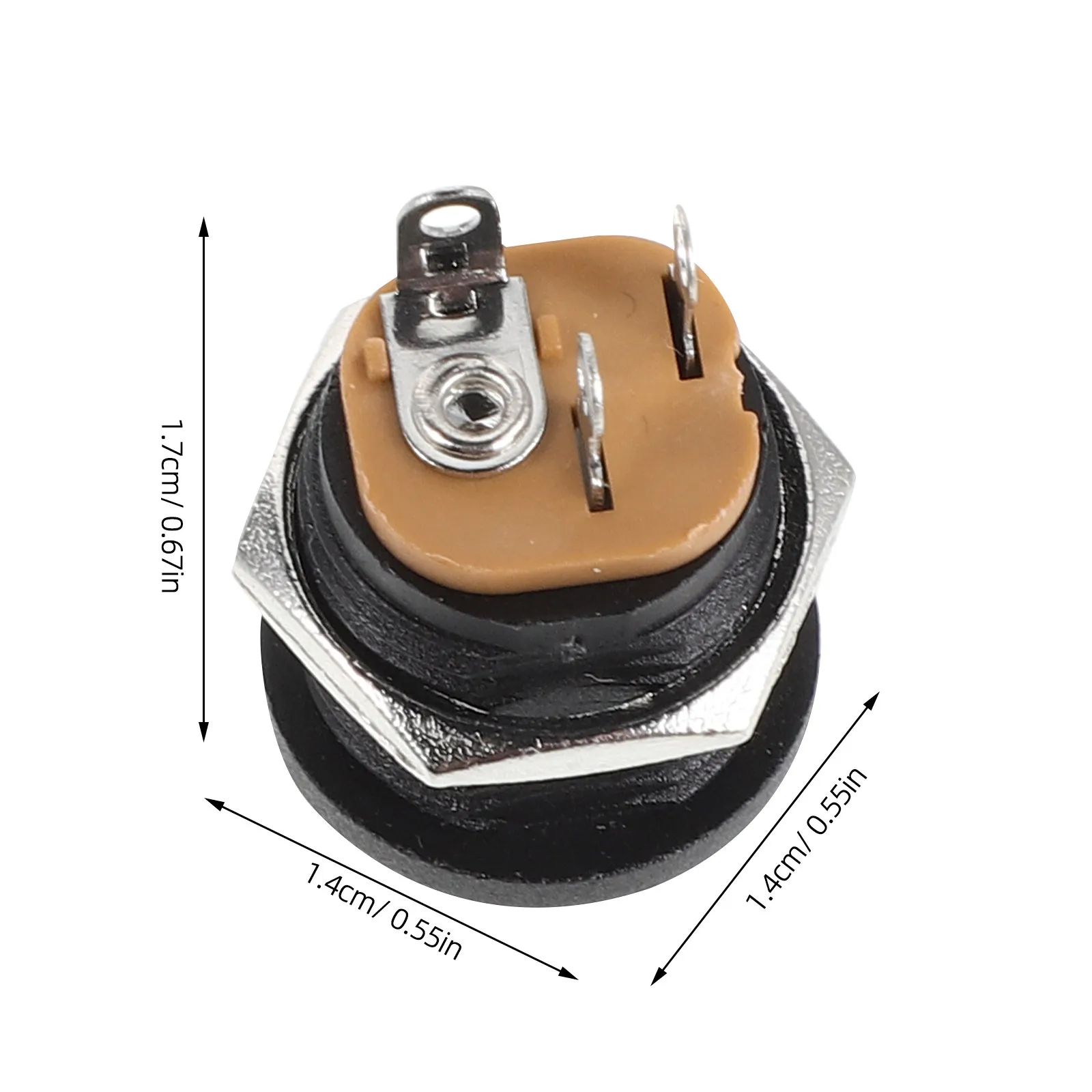 4Pcs Electronic Scale Power Supply Adapter Plug 6V Dc Round Head Connector Replacement Charging Port Weighing Machine Dc Power