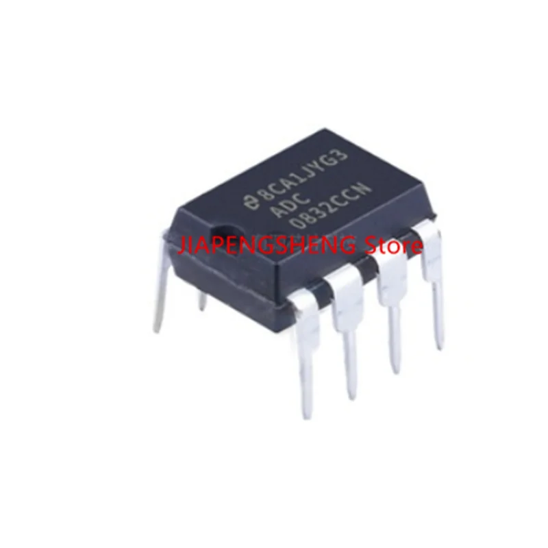 

Dual Channel Serial A/D Converter, ADC0832CCN, ADC0832, 8 Bits, DIP - 8